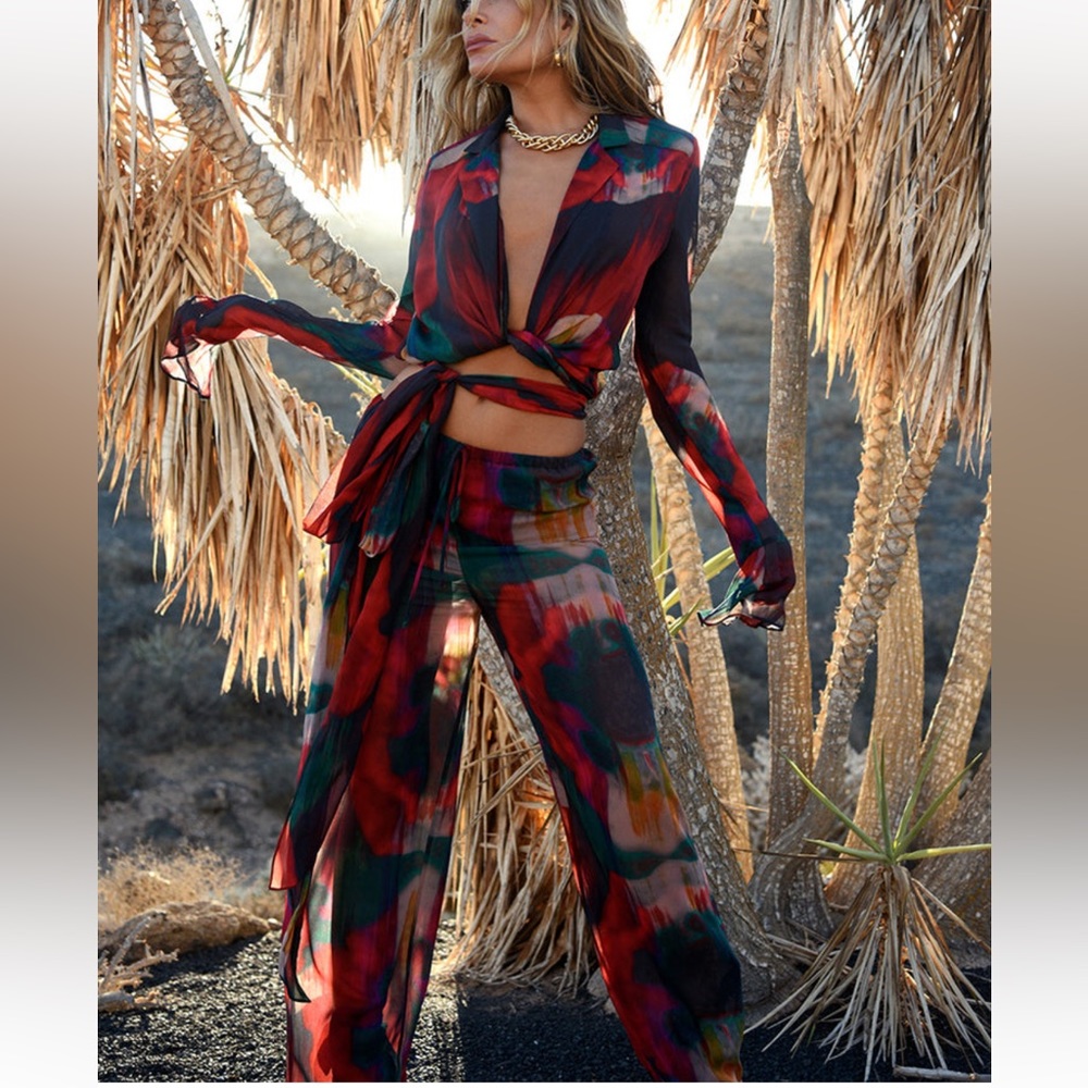 Rat & Boa Gemini Blouse and Roma Pants.
